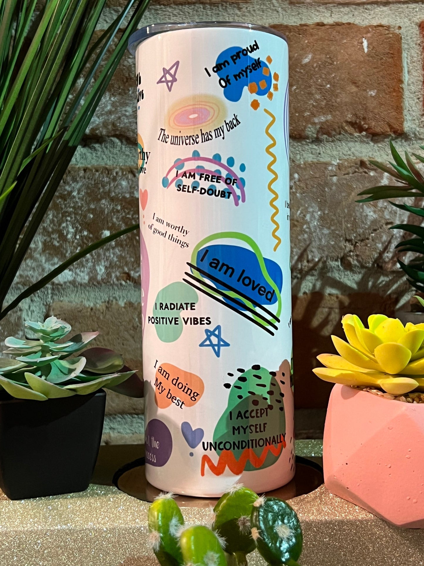 Self Love 20oz Tumbler Cup , Self love motivation, self love inspiration, self love gift, self love best seller cup