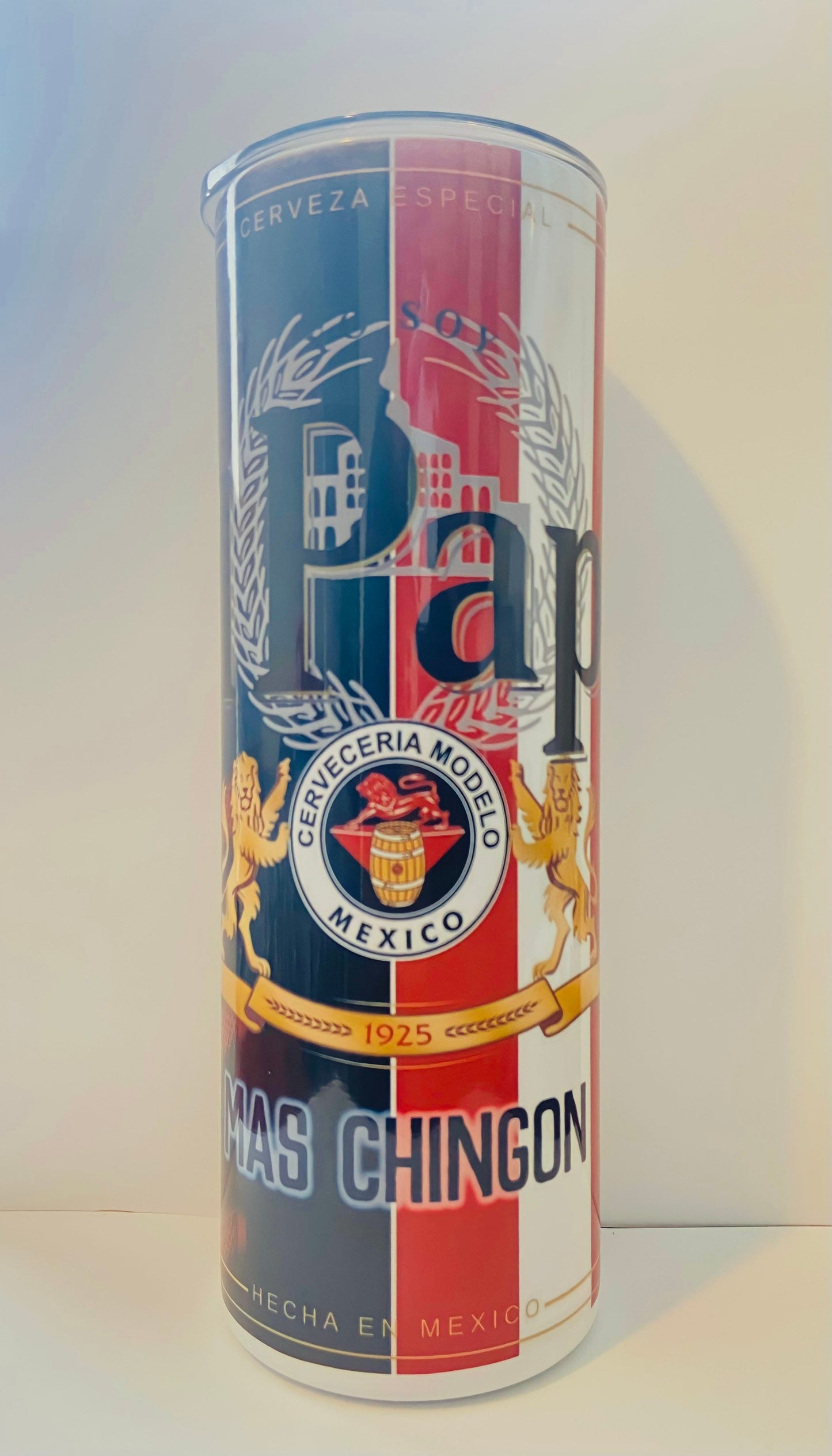El Papá Mas Chingon - 20OZ, Tumbler cup for fathers day gift. Vaso regalo para papa CHIVAS