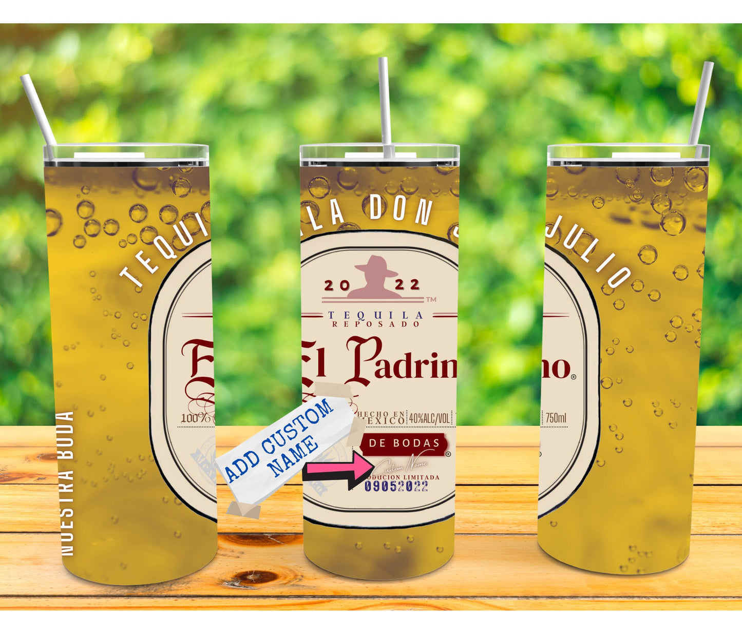 El Padrino OR La Madrina BAUTIZO Don Julio20oz Regalo padrino, madrina proposal, padrino proposal, quince, quincenera gift padrinos gift