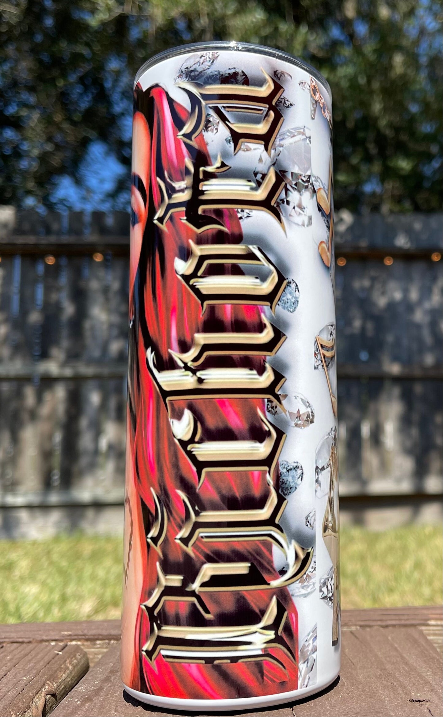 KAROL G Bling & Gold 20OZ TUMBLER CUP