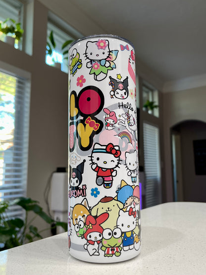 HELLO KITTY 20oz tumbler cup