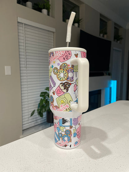 MAGICAL SNACKS 40OZ TUMBLER CUP