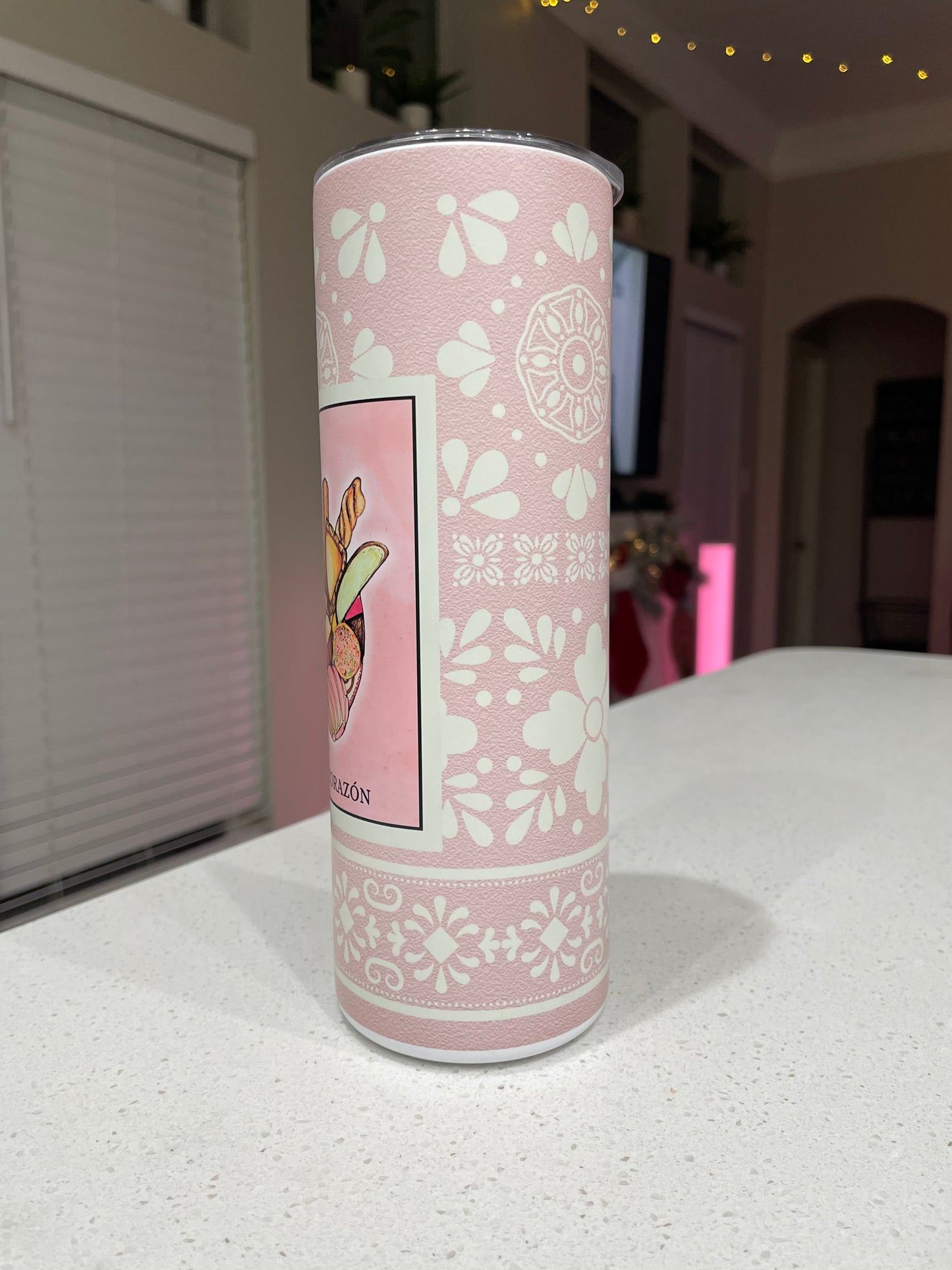 Mi Corazón Talavera 20oz Tumbler Cup