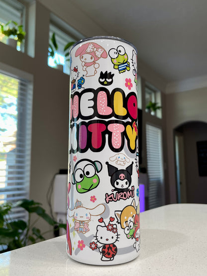 HELLO KITTY 20oz tumbler cup