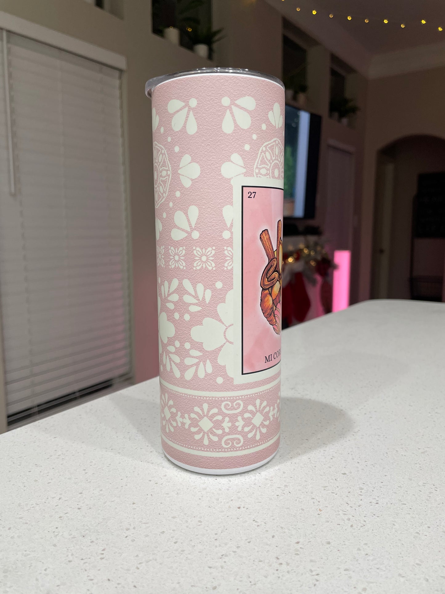 Mi Corazón Talavera 20oz Tumbler Cup