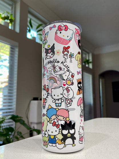 HELLO KITTY 20oz tumbler cup