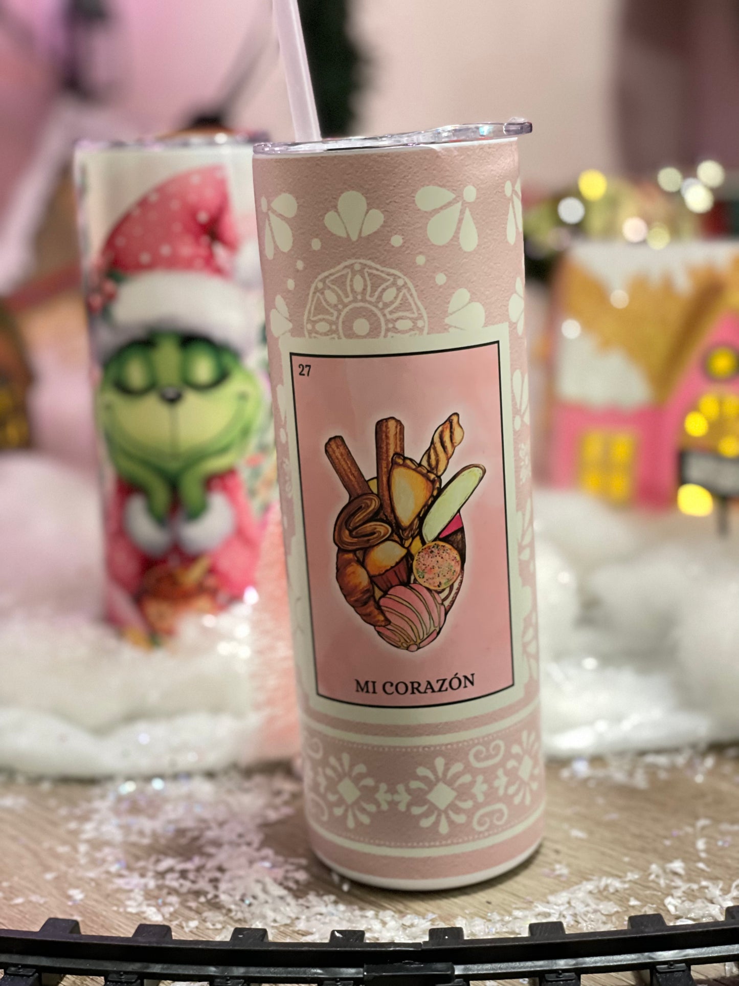 MI CORAZON PAN DULCE 20oz Tumbler Cup