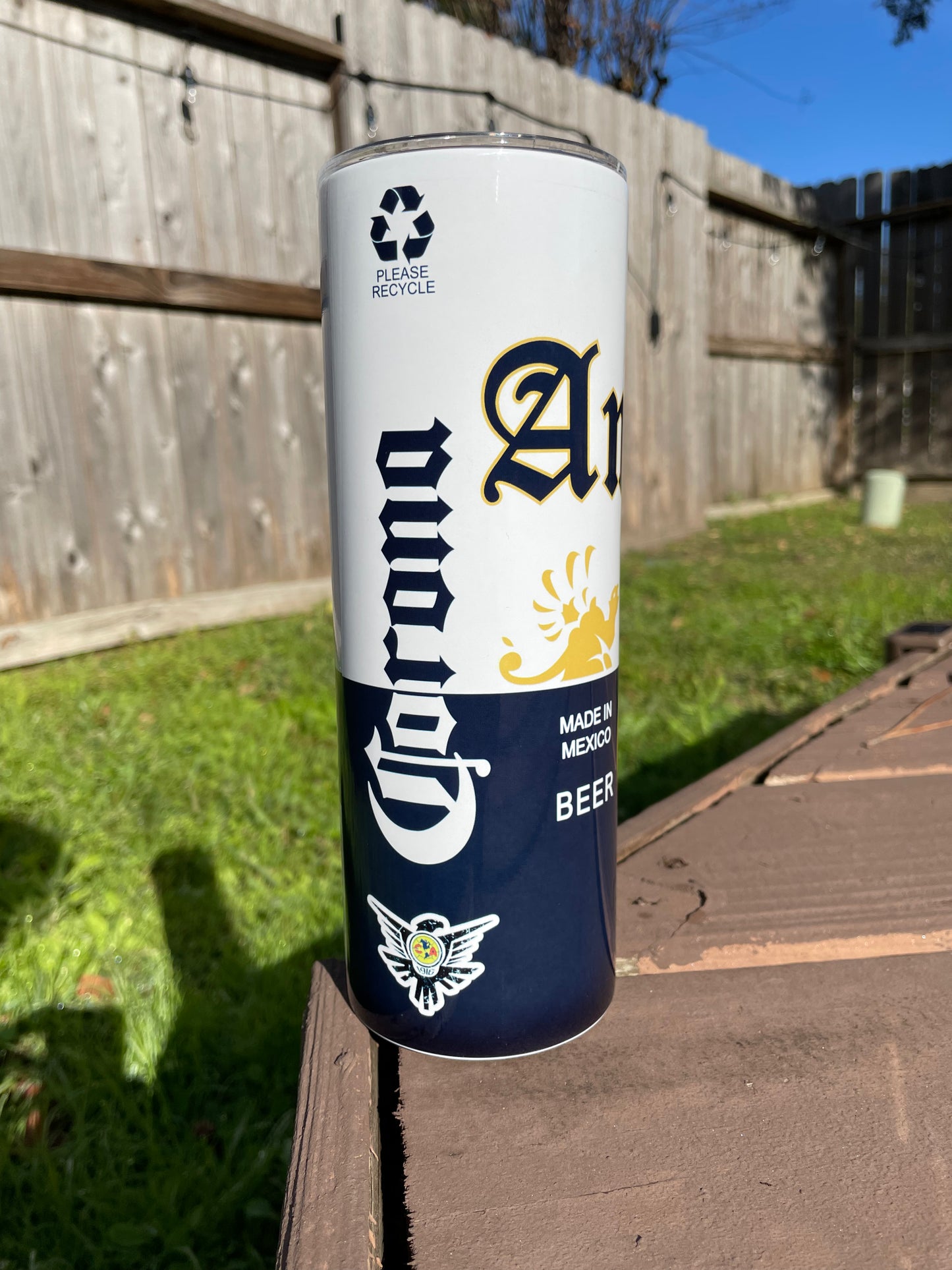 AMERICA SOCCER 20oz Tumbler Cup