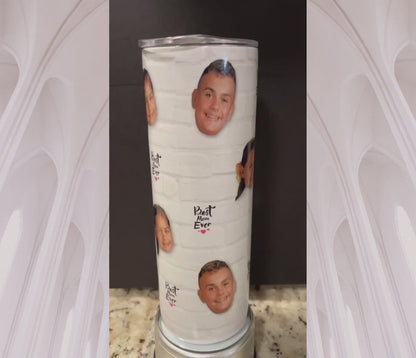 FACES ON TUMBLER 20oz Cup / Personalized