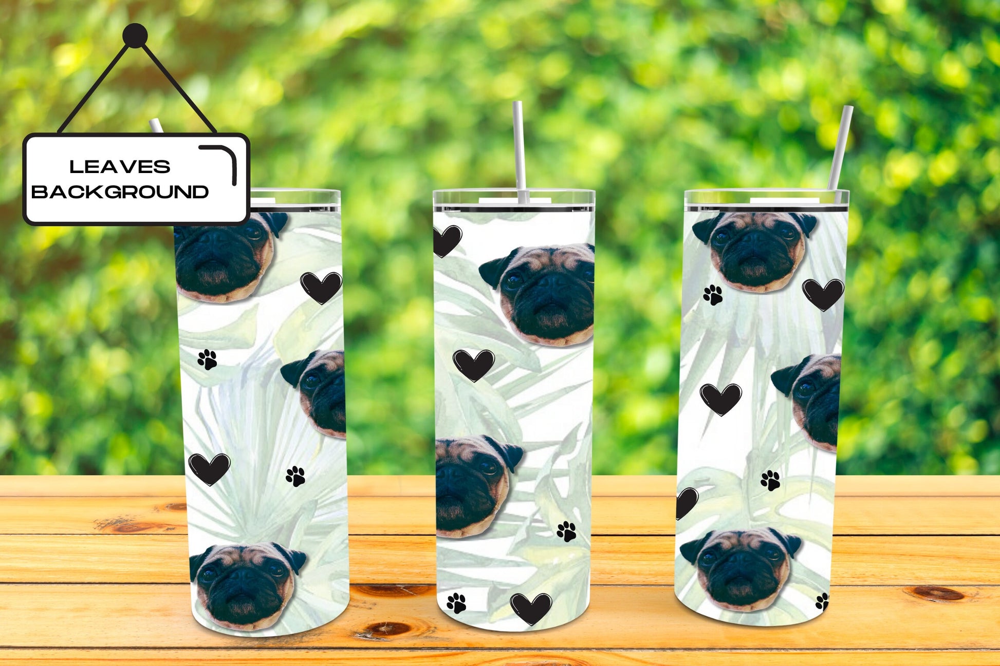 FACES ON TUMBLER 20oz Cup / Personalized
