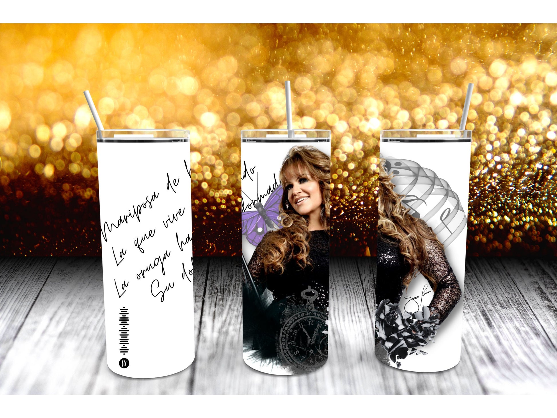 Jenni Rivera / Mariposa de Barrio  20oz TUMBLER