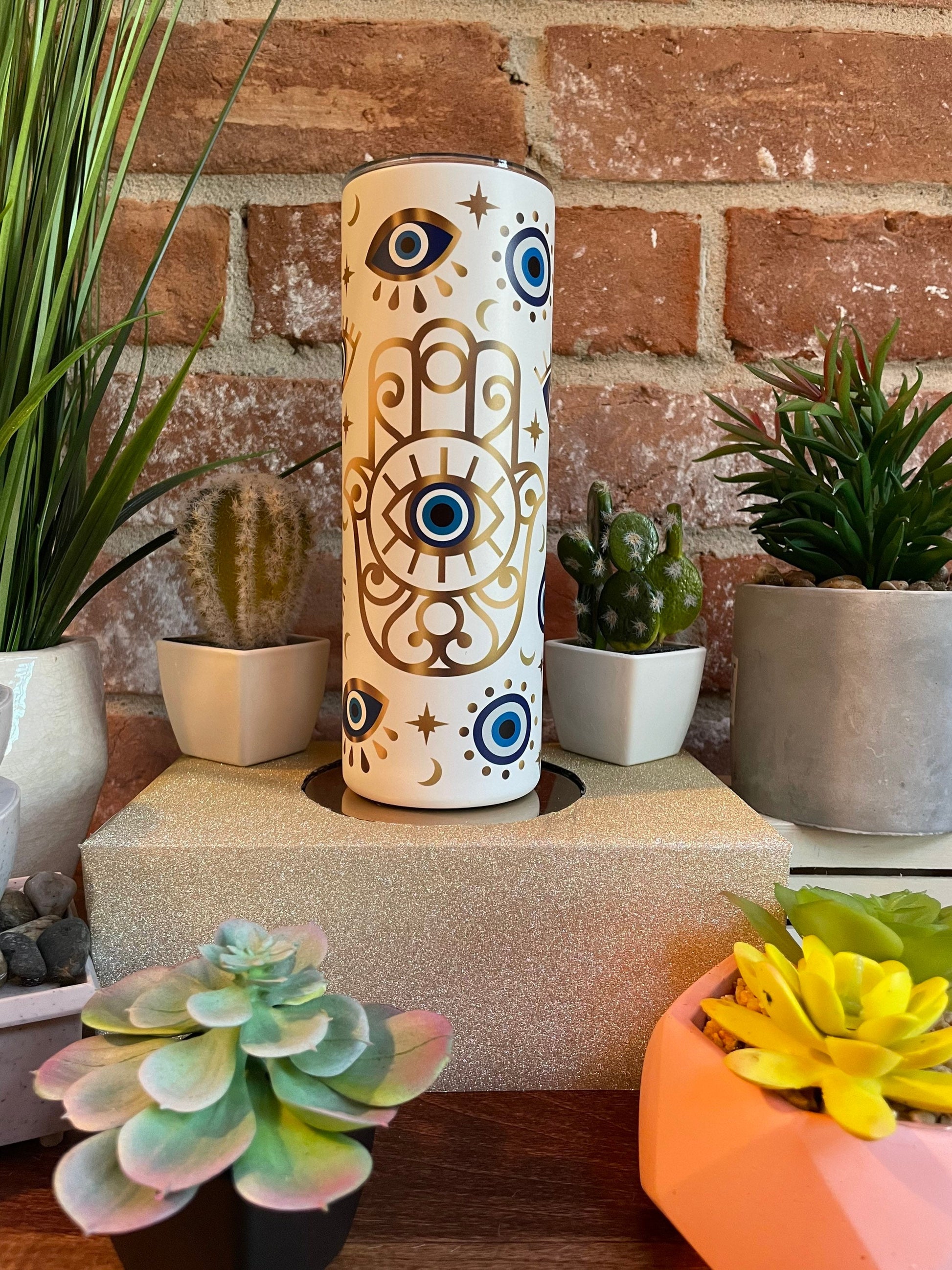 Evil Eye 20 oz Tumbler Hamza /