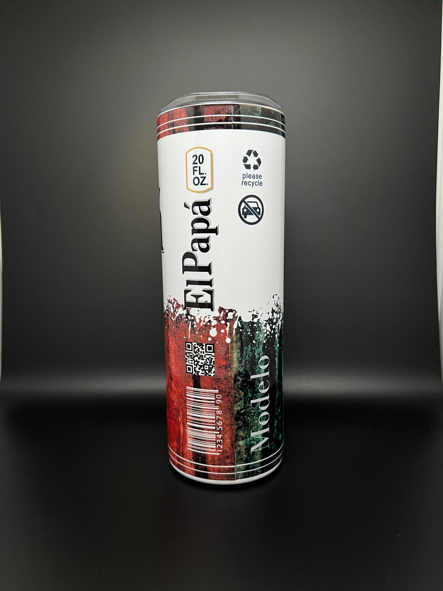 El Papá mas chingon DE MEXICO - 20OZ Dia del Padre Vaso Termo Regalo, Tumbler cup for fathers day gift.