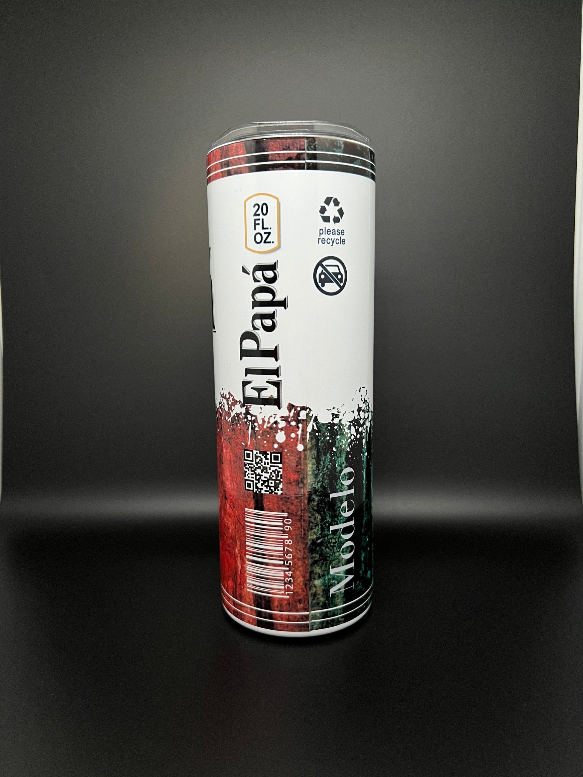 El Papá mas chingon DE MEXICO - 20OZ Dia del Padre Vaso Termo Regalo, Tumbler cup for fathers day gift.