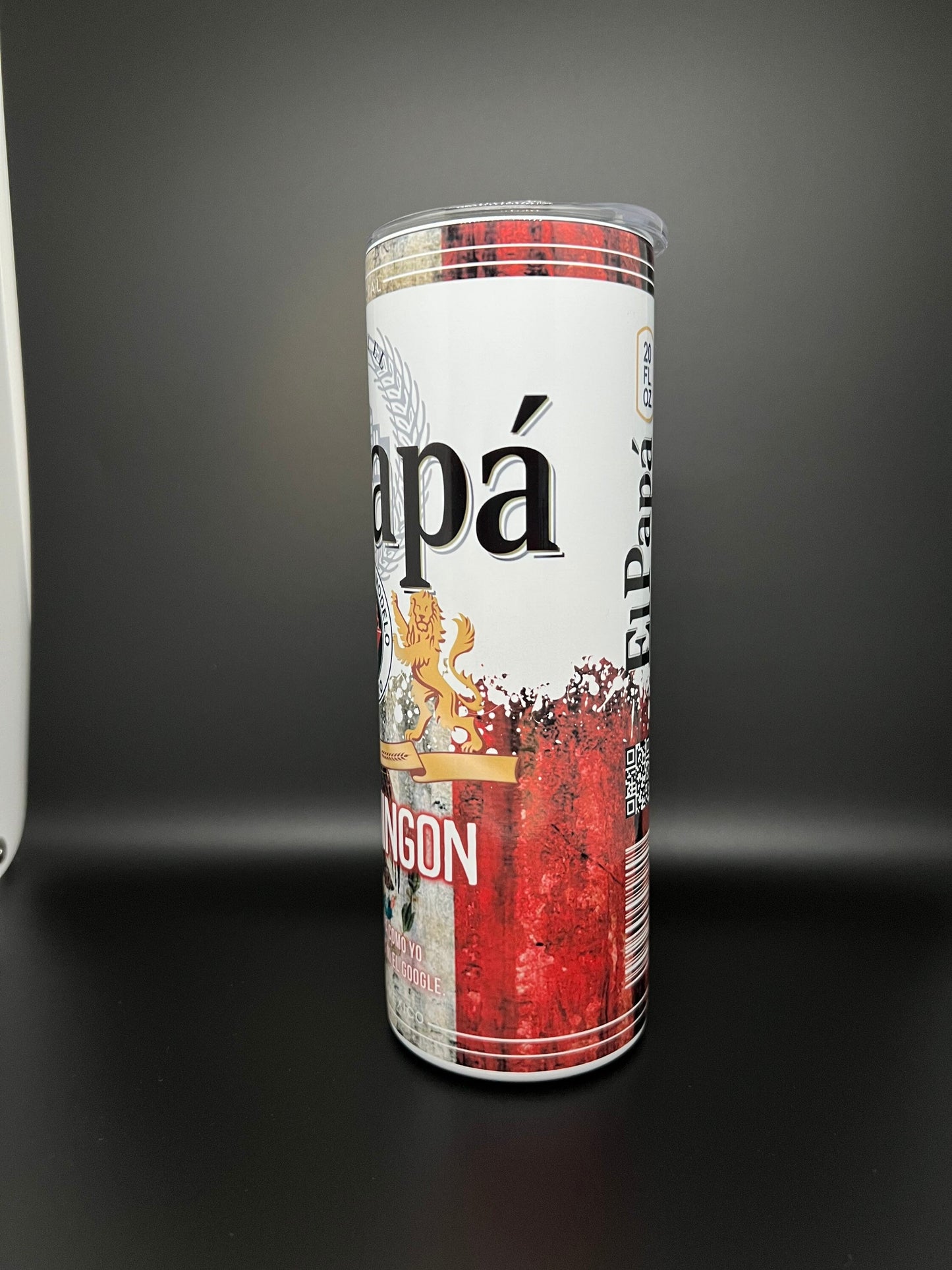 El Papá mas chingon DE MEXICO - 20OZ Dia del Padre Vaso Termo Regalo, Tumbler cup for fathers day gift.