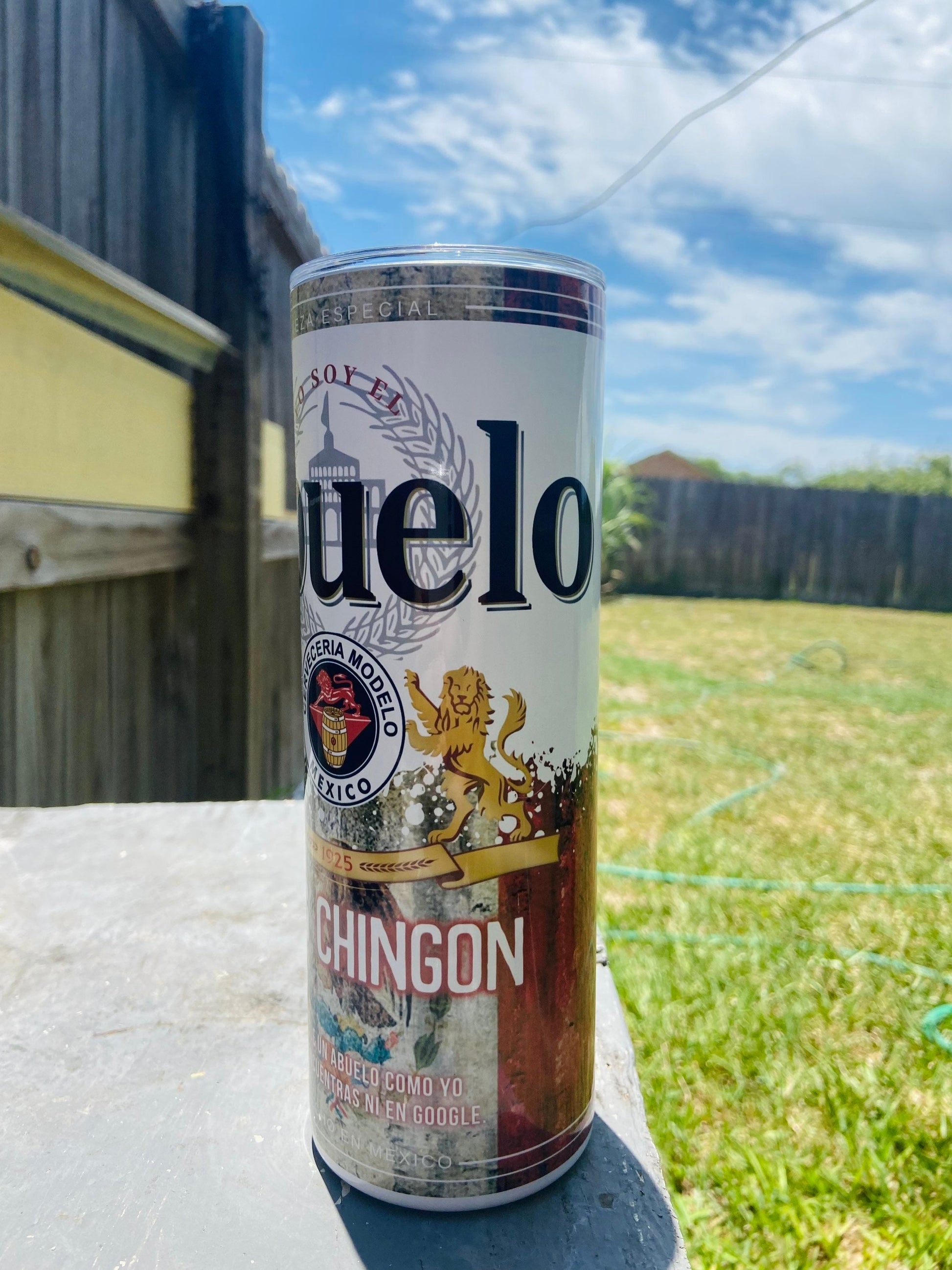 El Abuelo mas chingon  DE MEXICO - 20OZ Dia del Padre Vaso Termo Regalo, Tumbler cup for fathers day gift. Regalo para abuelo.