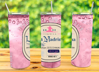 El Padrino OR La Madrina BAUTIZO Don Julio20oz Regalo padrino, madrina proposal, padrino proposal, quince, quincenera gift padrinos gift