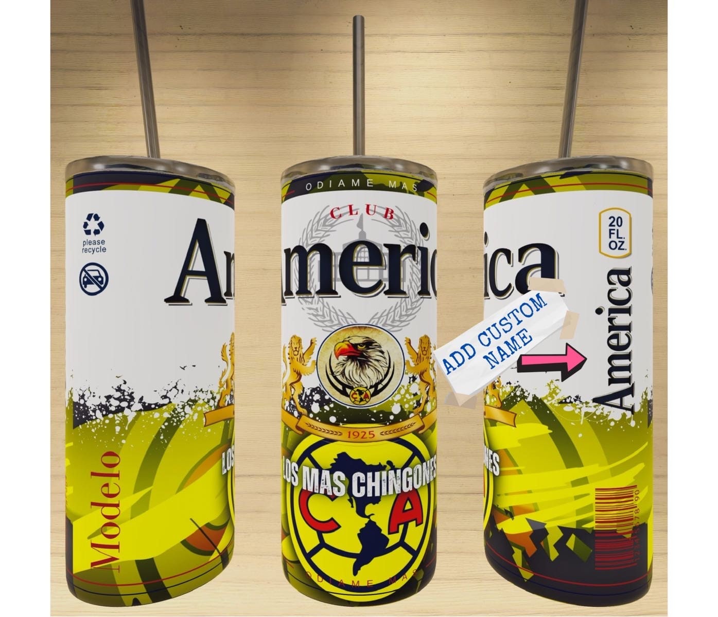 AMERICA MODELO 20OZ Tumbler cup