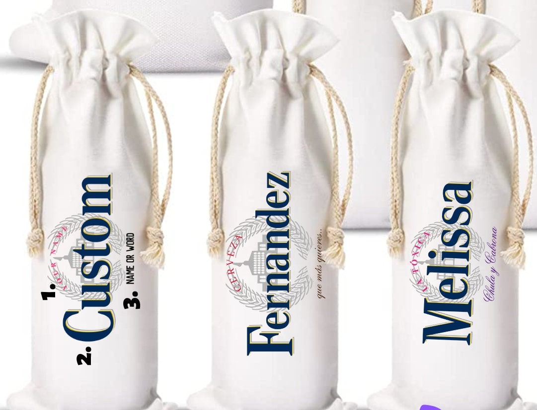 GIFT BAG for one tumbler cup,  custom gift bag, personalizada, gift bag