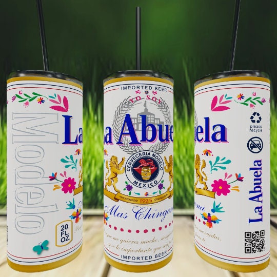 El Abuelo mas chingon  DE MEXICO - 20OZ Dia del Padre Vaso Termo Regalo, Tumbler cup for fathers day gift. Regalo para abuelo.