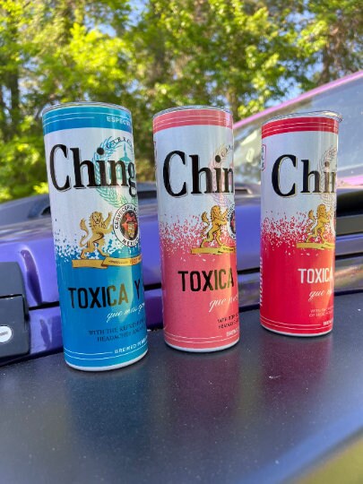 Cabrona, Chingona, Toxica Y Chula 20 0z Tumbler Cup RAINBOW