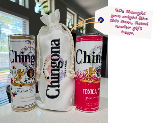 Cabrona, Chingona, Toxica Y Chula 20 0z Tumbler Cup RAINBOW