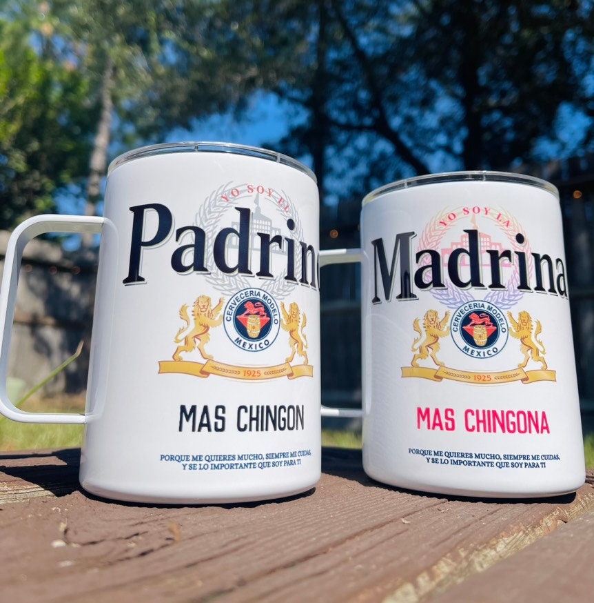 Madrina and Padrino Gift set, Madrina coffee mug, Padrino Coffee mug, madrina proposal, padrino proposal