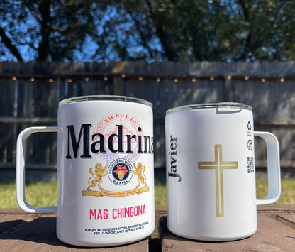 Madrina and Padrino Gift set, Madrina coffee mug, Padrino Coffee mug, madrina proposal, padrino proposal